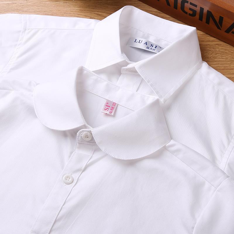 girls short sleeve school blouse