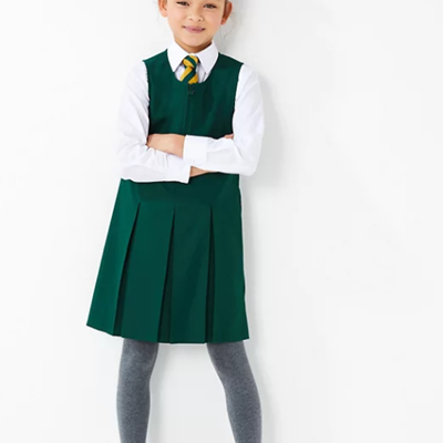 Custom girls school pinafores supplier, grey school pinafore wholesale